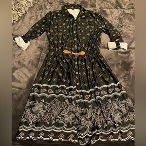 Always Indigo dress Size Small